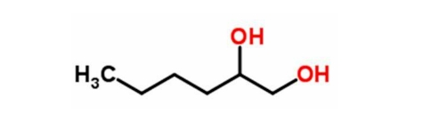1, 2-hexadiol structural formula