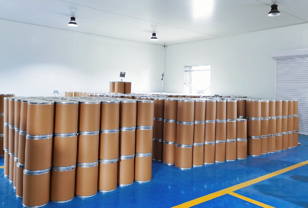 Warehouse corner PVP25kg product packaging picture