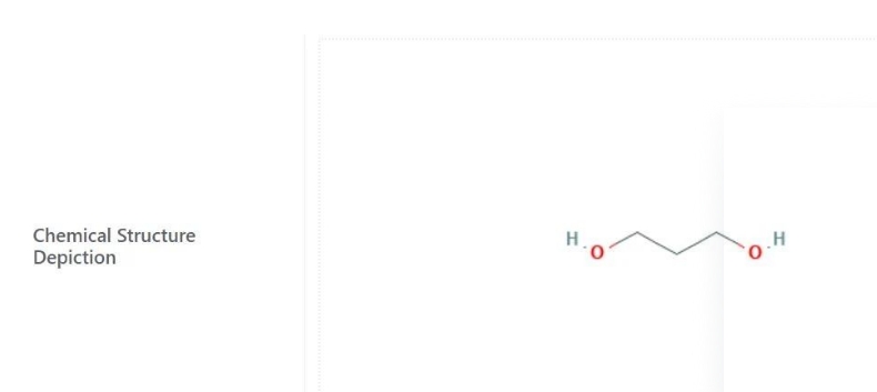 1, 3-propylene glycol molecular formula