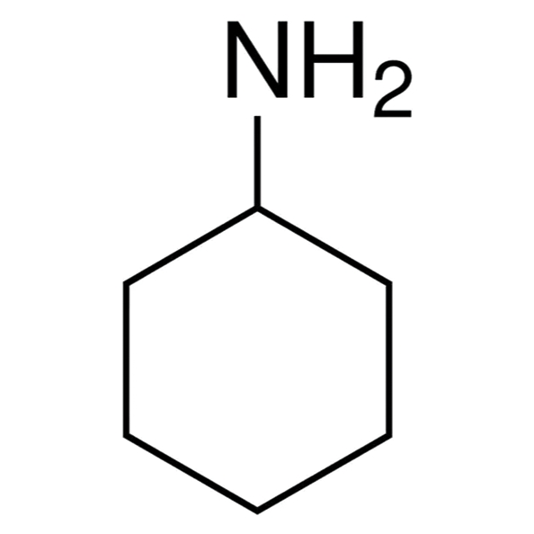 Cyclohexylamine chemical structural formula