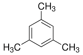 Mesitylene chemical structural formula