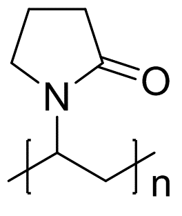 Polyvinylpyrrolidone structural formulation